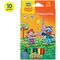 Фломастеры Мульти-Пульти "Енот во Франции", 10цв., смываемые, картон, европодвес