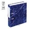 Папка-регистратор OfficeSpace 70мм, мрамор, синяя