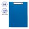 Папка-планшет с зажимом Berlingo А4, пластик, синий