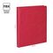Тетрадь на кольцах А5, 80л., ArtSpace, обл. ПВХ, красный