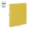 Тетрадь на кольцах А5, 80л., ArtSpace, обл. ПВХ, желтый