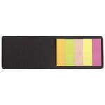 Закладки клейкие BRAUBERG НЕОНОВЫЕ бумажные, 45х15 мм, 5 цветов х 20 листов, в картонной книжке, 122734