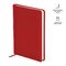 Ежедневник недатир. А5, 136л., кожзам, OfficeSpace "Winner", красный