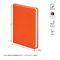 Ежедневник недатир. А5, 136л., кожзам, OfficeSpace "Winner", оранжевый