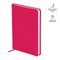 Ежедневник недатир. А5, 136л., кожзам, OfficeSpace "Winner", ярко-розовый