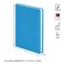 Ежедневник недатир. А5, 136л., кожзам, OfficeSpace "Winner", ярко-синий