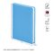 Ежедневник недатир. А5, 136л., кожзам, OfficeSpace "Winner", небесно-голубой