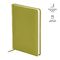 Ежедневник недатир. А5, 136л., кожзам, OfficeSpace "Winner", оливковый