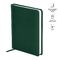 Ежедневник недатир. А6, 136л., кожзам, OfficeSpace "Winner", зеленый