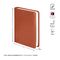 Ежедневник недатир. А6, 136л., кожзам, OfficeSpace "Nebraska", коричневый