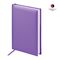 Ежедневник недатированный, А6, 160л., балакрон, OfficeSpace "Ariane", сиреневый