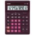 Калькулятор настольный CASIO GR-12С-WR (210х155 мм), 12 разрядов, двойное питание, БОРДОВЫЙ, GR-12C-WR-W-EP