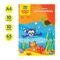 Цветная бумага мелованная А4, Мульти-Пульти, 10л., 10цв., в папке, "Приключения Енота"