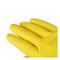 Перчатки резиновые хозяйственные OfficeClean Универсальные, разм. XL, желтые, пакет с европодвесом