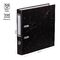 Папка-регистратор OfficeSpace 50мм, мрамор, черная, бюджет