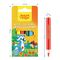Карандаши цветные Мульти-Пульти "Енот на лугу", 06цв., утолщ., трехгран., укорочен., заточен., картон