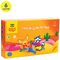 Песок для лепки Мульти-Пульти "Енот в пустыне", 6 цветов, 720г, в баночке, 4 формочки, карт. упаковка
