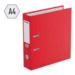 Папка-регистратор Berlingo "Profit", 70мм, бумвинил, красная