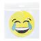 Губка-стиратель для досок OfficeSpace "Смайлик" 50мм, материал EVA, желтый, европодвес