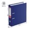 Папка-регистратор Berlingo "Mega Top", 70мм, бумвинил, с карм. на корешке, нижний метал. кант, синяя