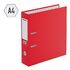 Папка-регистратор Berlingo "Mega Top", 70мм, бумвинил, с карм. на корешке, нижний метал. кант, красная