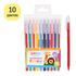 Набор шариковых ручек ArtSpace 10шт., 10цв., 0,7мм, европодвес