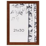 Рамка деревянная 21*30см, OfficeSpace, С20, махагон