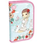 Пенал 1 отделение, 200*130 ArtSpace "Friends", дополнительная секция, ткань