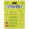 Калькулятор настольный CASIO GR-12С-GN (210х155 мм), 12 разрядов, двойное питание, САЛАТОВЫЙ, GR-12C-GN-W-EP