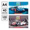 Альбом для рисования 40л., А4, на скрепке ArtSpace "Cool sport car"
