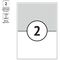 Этикетки самоклеящиеся А4 100л. OfficeSpace, белые, 02 фр. (210*148,5), 70г/м2
