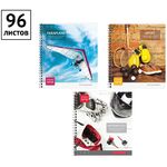 Тетрадь 96л., А5, клетка на гребне ArtSpace "Стиль. Strong one"