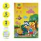 Фетр с рисунком Мульти-Пульти "Приключения Енота", А4, 5л., 5цв., 2мм