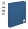 Папка на 2 кольцах OfficeSpace А4, 40мм, 500мкм, пластик, синяя