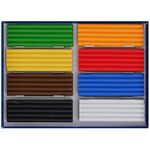 Пластилин Гамма "Классический", 08 цветов, 160г, со стеком, картон. упаковка