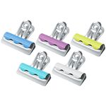 Зажимы-бульдоги для бумаг 32мм, Berlingo, 10шт., цветные, картонная коробка