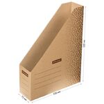 Накопитель-лоток архивный из микрогофрокартона OfficeSpace "Standard" плотный, 75мм, бурый, 700л.