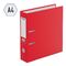 Папка-регистратор Berlingo "Hyper", 80мм, бумвинил, с карм. на корешке,нижний метал. кант, красная