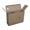 Короб архивный с клапаном OfficeSpace "Standard" плотный, микрогофрокартон, 100мм, бурый, до 900л.