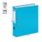 Папка-регистратор OfficeSpace, 70мм, бумвинил, с карманом на корешке, бирюзовая