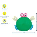 Точилка пластиковая Мульти-Пульти "Краб" 1 отверстие, контейнер