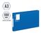 Папка на 4 кольцах Berlingo "Standard", А3, 27мм, 800мкм, горизонтальная, синяя