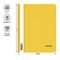 Папка-скоросшиватель пластик. Berlingo, А5, 180мкм, желтая с прозр. верхом, индив. ШК