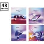 Тетрадь 48л., А5, клетка ArtSpace "Увлечения. Neon. Alphatech"