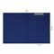 Папка-планшет с зажимом OfficeSpace А4, бумвинил, синий
