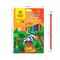 Карандаши цветные Мульти-Пульти "Енот-следопыт", 18цв., трехгр.,рисунок на корпусе, заточен., картон