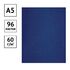 Тетрадь 96л., А5, линия OfficeSpace, бумвинил, синий