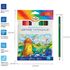 Карандаши цветные Гамма "Классические", 18цв., заточен., картон. упаковка, европодвес