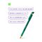 Ручка шариковая Berlingo "xGold" зеленая, 0,7мм, игольчатый стержень, грип