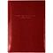 Ежедневник недатир. А5, 136л., кожзам, OfficeSpace "Dallas", бордовый, золотой срез